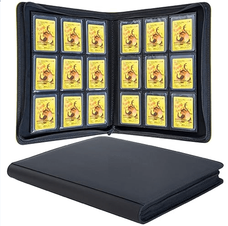 binder for cards in toploaders 9-Pocket Toploader Binder for Pokemon Cards – Forzarocket®