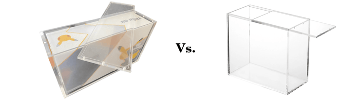 Magnetic vs. Slide Lids - A Collector's Guide to Acrylic Case Closures