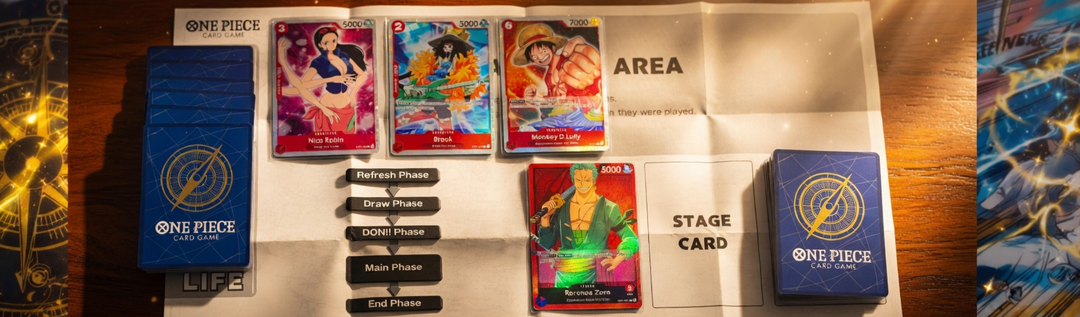 One Piece Card Game Rules 2026 - Turns, Combat & Keywords Explained