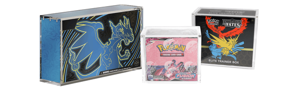 Infographic layout detailing the premium valuation markers for sealed Pokémon TCG products: chase card rosters, artwork styles, set themes, and packaging formats.