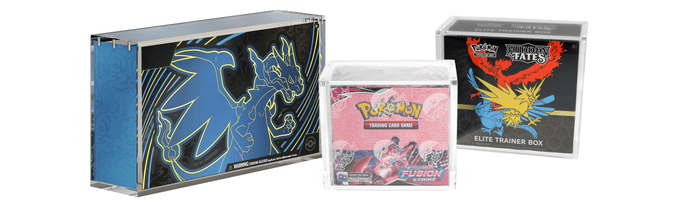 Infographic layout detailing the premium valuation markers for sealed Pokémon TCG products: chase card rosters, artwork styles, set themes, and packaging formats.