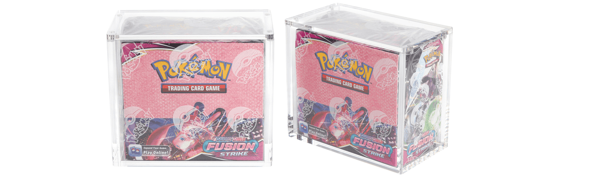 best acrylic case for pokemon booster box Pokmon 6MM size modern US Pokmon booster cases New Pokemon Acrylic Display Case
