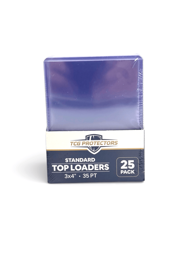 35PT 3x4 Standard Toploaders - 25pk