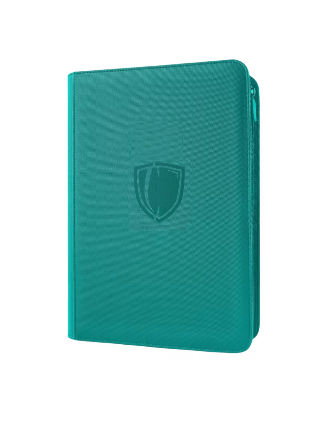 9-pocket Teal Premium Zip Binder