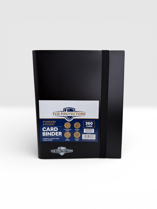 Black Standard Trading Card Binder