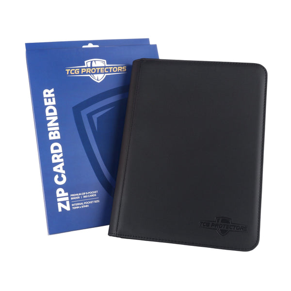 Black Zip Binder and Package