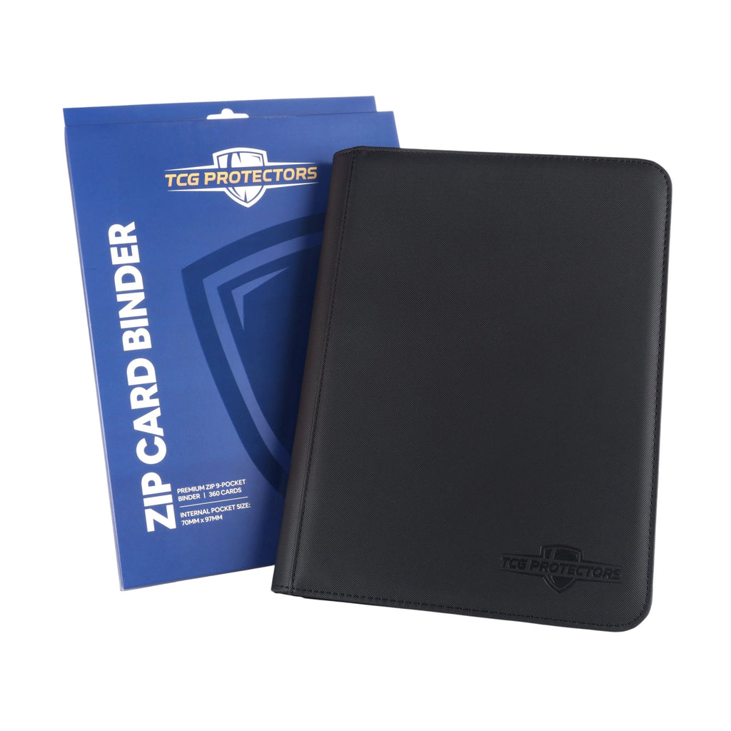 Premium 9-Pocket Zipper Binder for Pokémon & MTG | 360 Cards – TCG