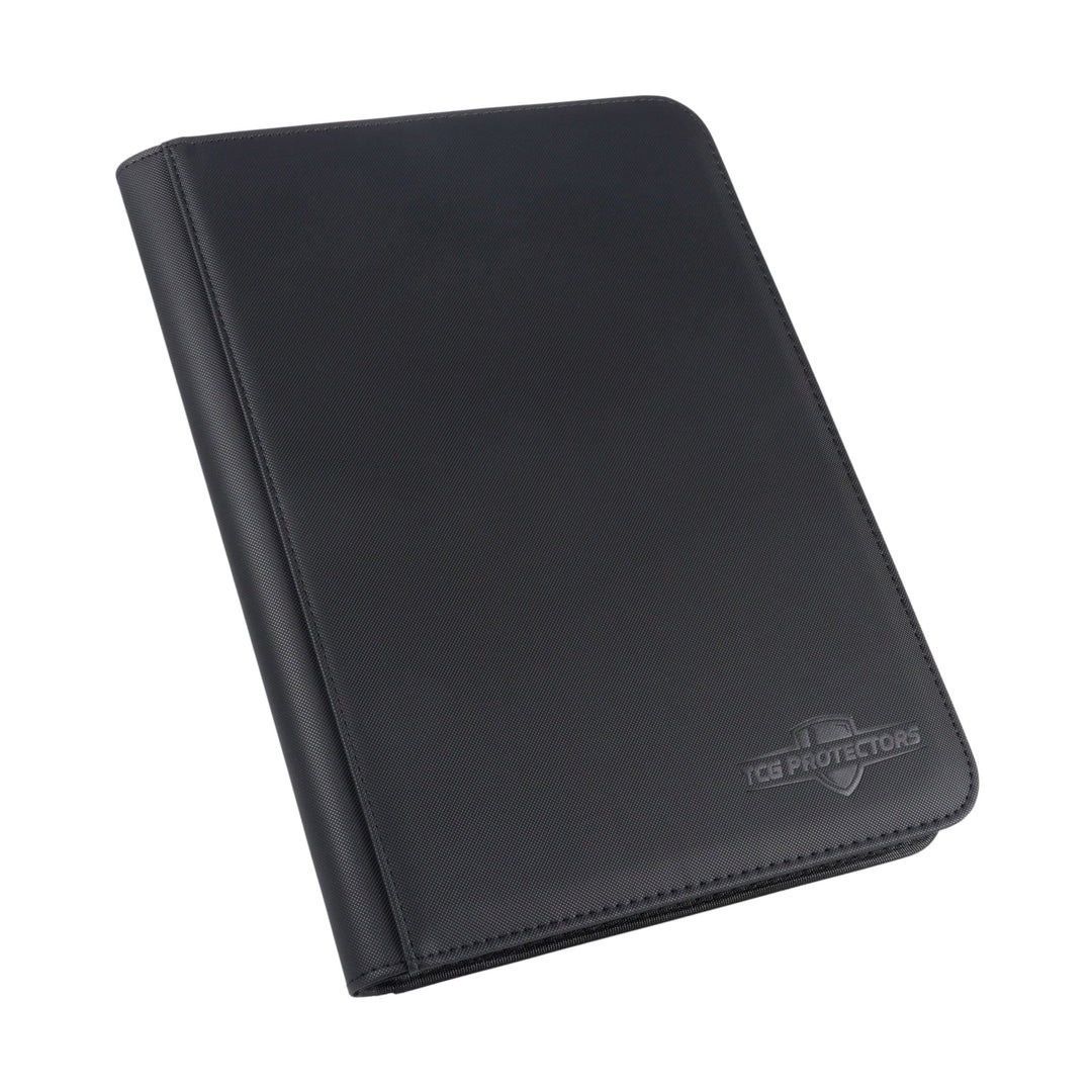 Black zip Binder