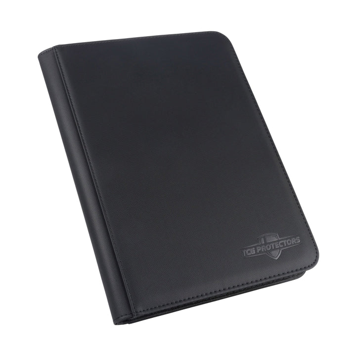 Black zip Binder