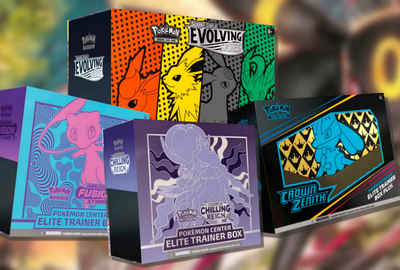 Collecting Pokemon Elite Trainer Boxes