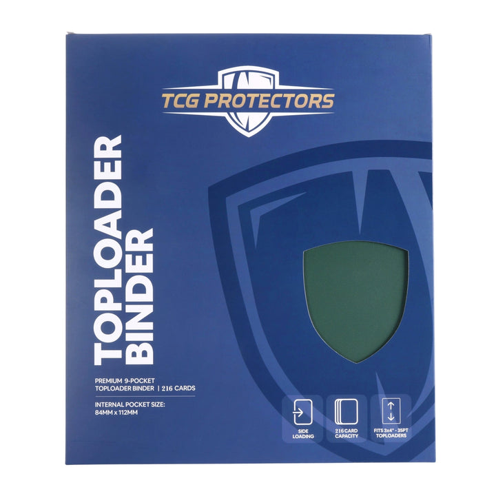 Jungle Green Toploader Binder Package