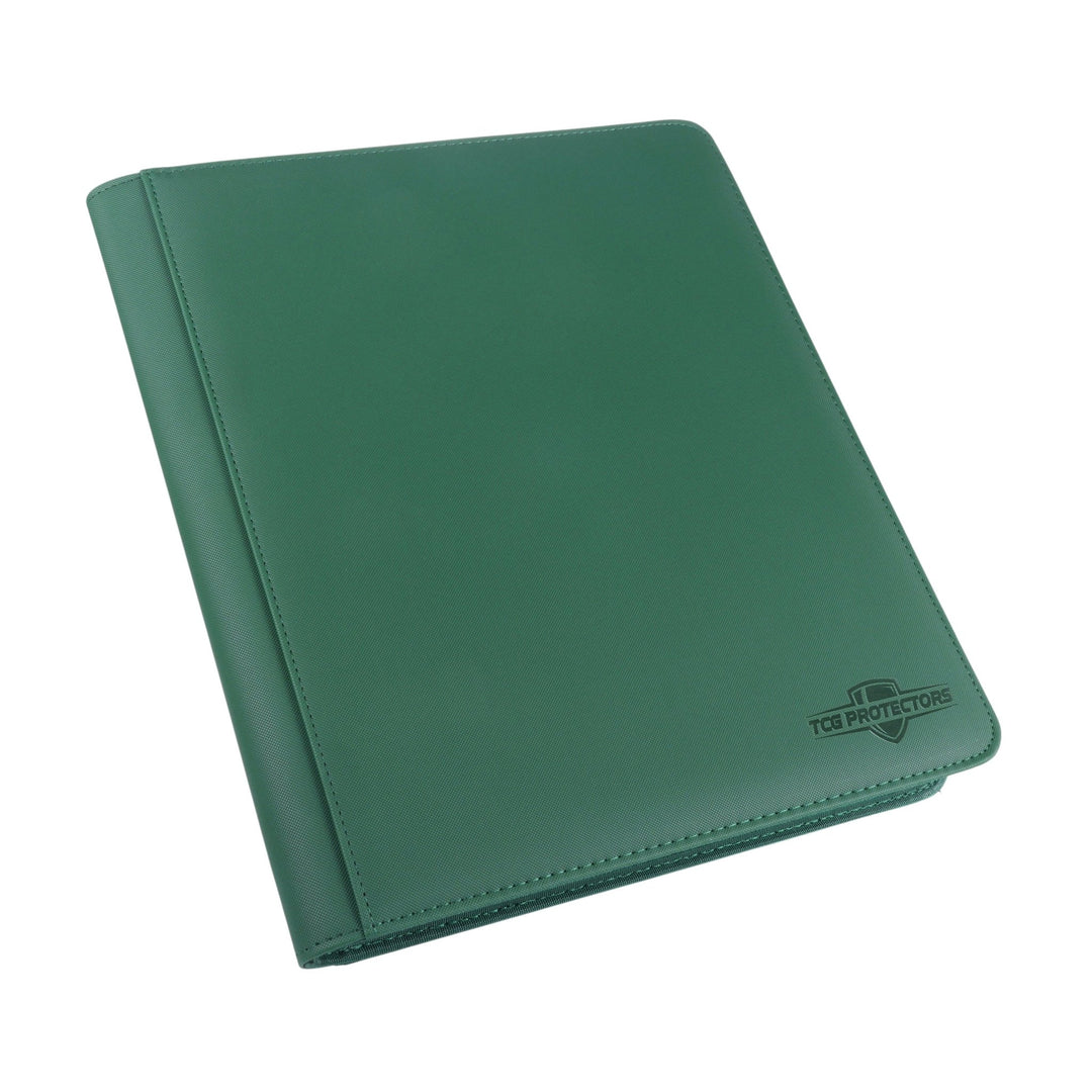 Jungle Green Toploader Binder TCG Protectors