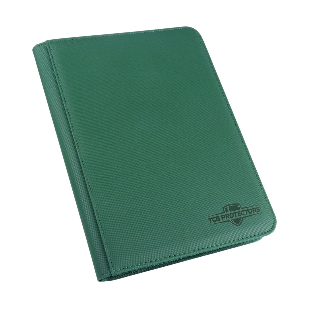 Jungle Green Zip Binder