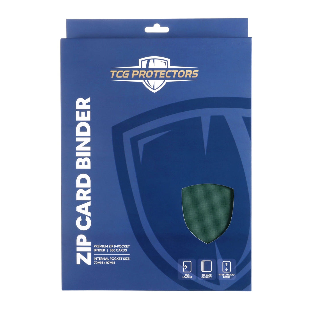 Jungle Green Zip Binder Package