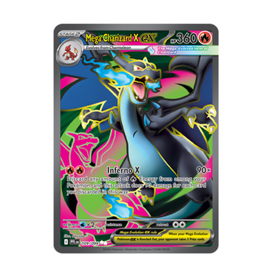 Mega Charizard X ex - 109 - Phantasmal Flames
