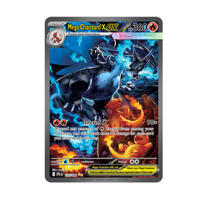 Mega Charizard X  ex - 125 - Phantasmal Flames