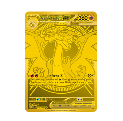Mega Charizard X  ex - 130 - Phantasmal Flames