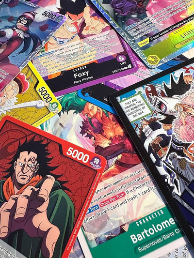 One Piece Cards On Table