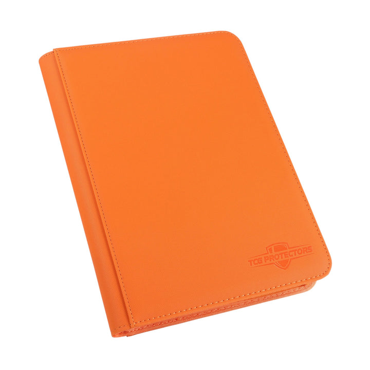 Orange Zip Binder