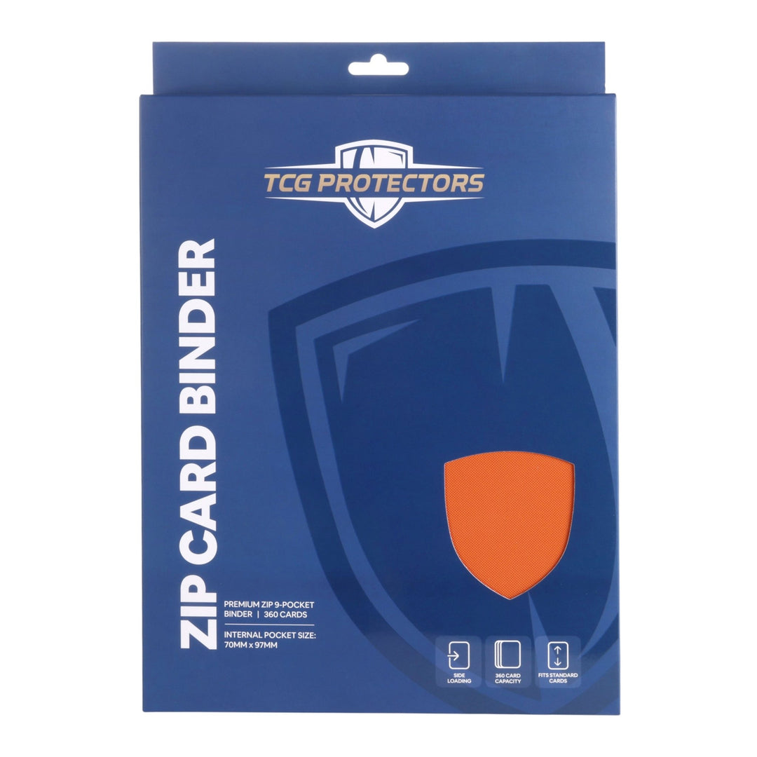 Orange Zip Binder Package