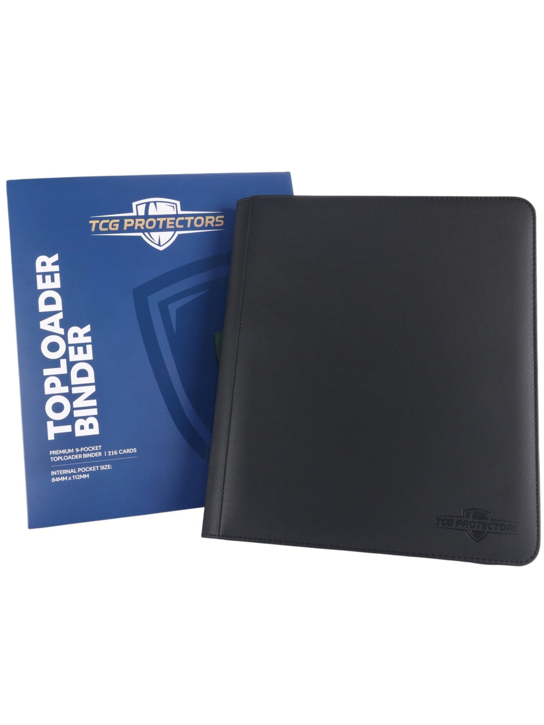 Premium Black Toploader Binder and Package