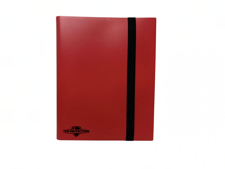 Red Standard Trading Card Binder