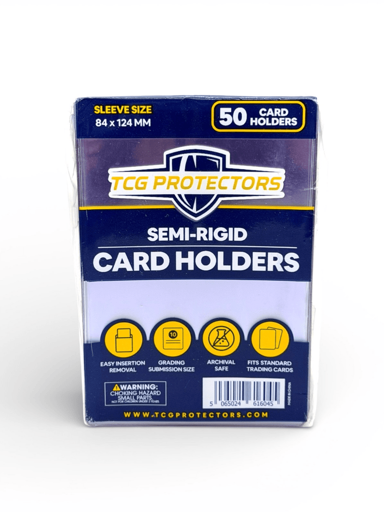 Semi-Rigid Card Holders for Trading Cards | TCG Protectors Semi-Rigid Card Holders for Trading Cards | TCG Protectors