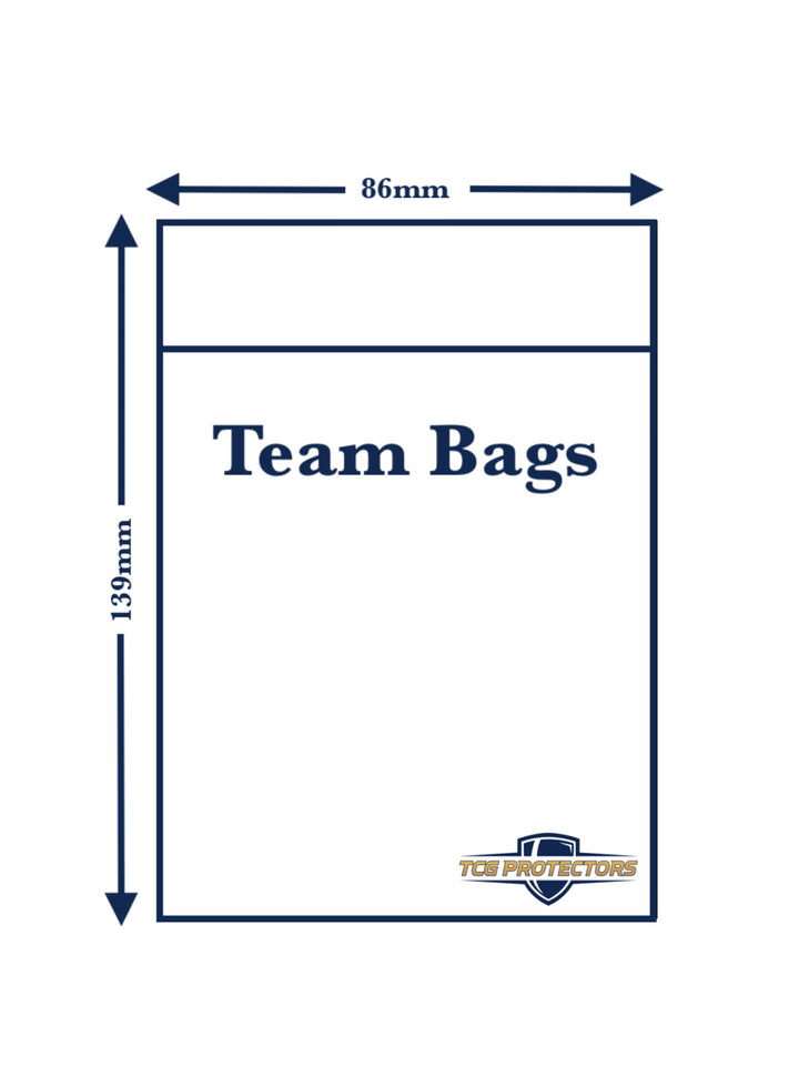 Team Bags Sizing