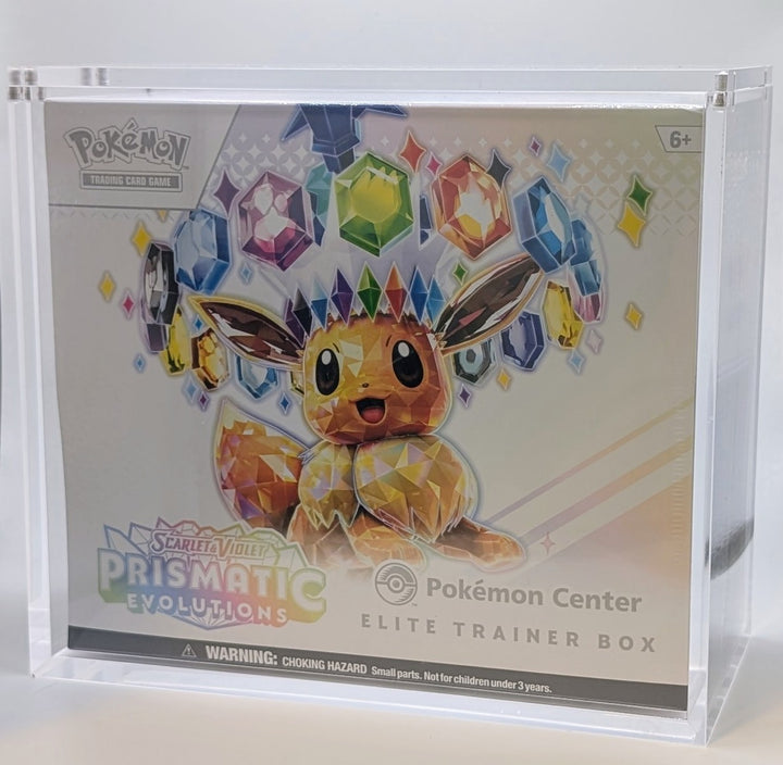 Pokemon ETB Acrylic Display Case